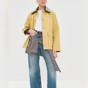 VERONICA BEARD Arlen Dickey crystal-embellished coated-cotton coat